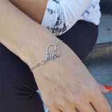 PULSEIRA MELHOR AMIZADE COR PRATA