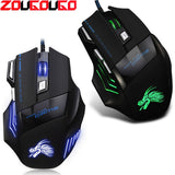 Mouse Gamer Pro, Com luz led