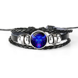 PULSEIRA MASCULINA 12  SIGNOS DO ZODÍACO