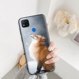 Case For Redmi 9C Case Redmi 9C NFC Fashion Silicone Soft Cover For Xiaomi Redmi 9C Animal Case TPU Bumper on Redmi 9C NFC Coque