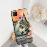 Case For Redmi 9C Case Redmi 9C NFC Fashion Silicone Soft Cover For Xiaomi Redmi 9C Animal Case TPU Bumper on Redmi 9C NFC Coque