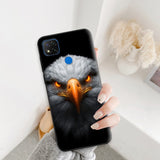 Case For Redmi 9C Case Redmi 9C NFC Fashion Silicone Soft Cover For Xiaomi Redmi 9C Animal Case TPU Bumper on Redmi 9C NFC Coque
