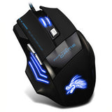 Mouse Gamer Pro, Com luz led